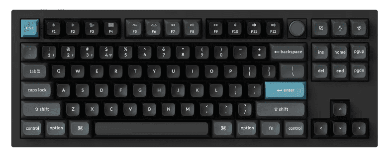 80 keyboard layout