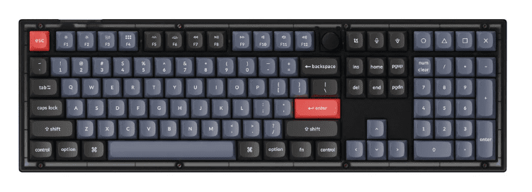 full size mechanical keyboard