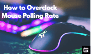 how to overclock mouse polling rate