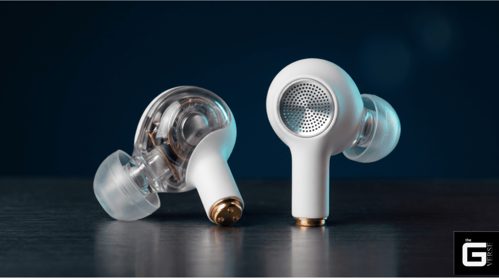 Premium earbuds with adaptive EQ driver