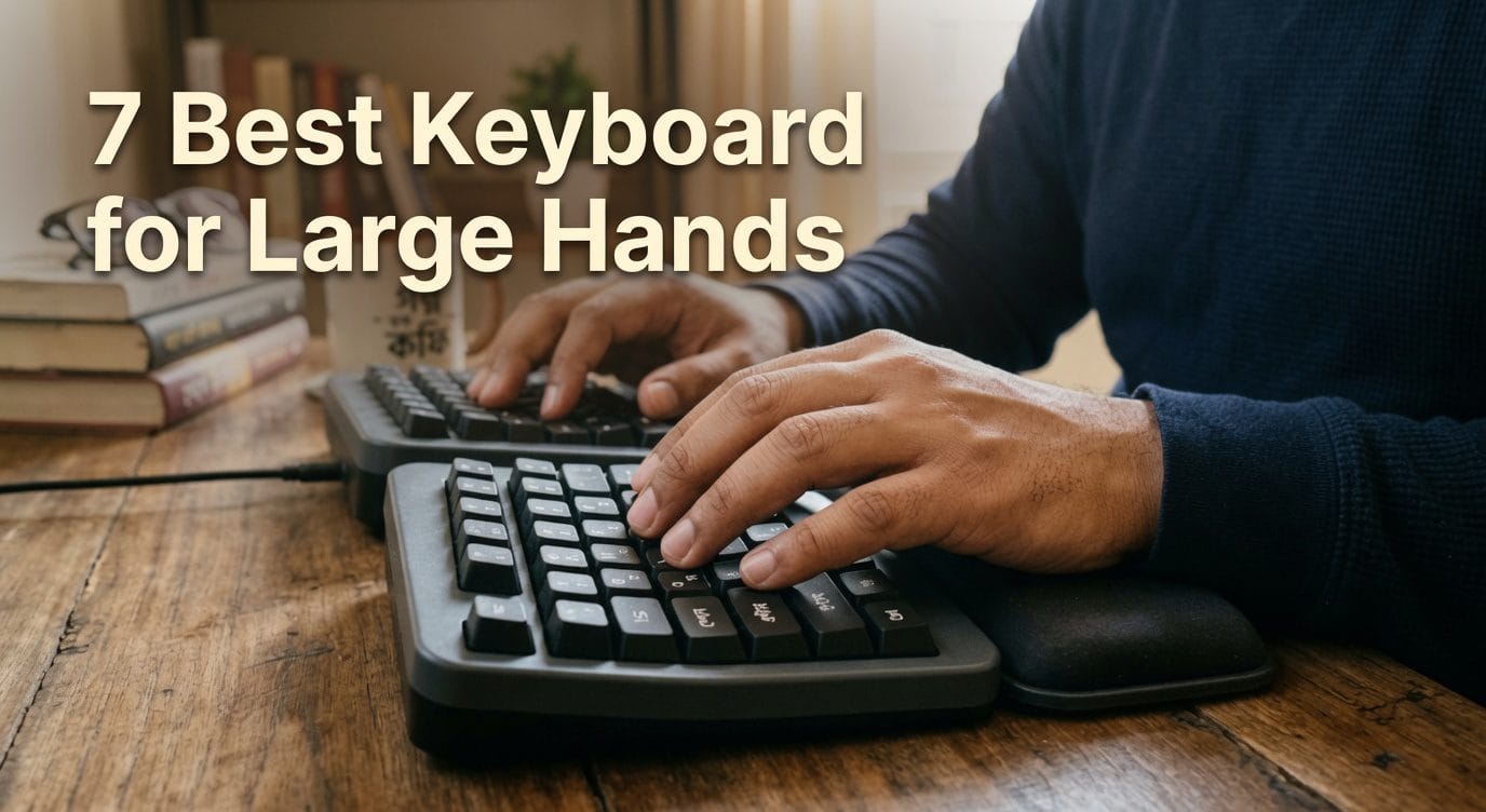 best keyboard for large hands