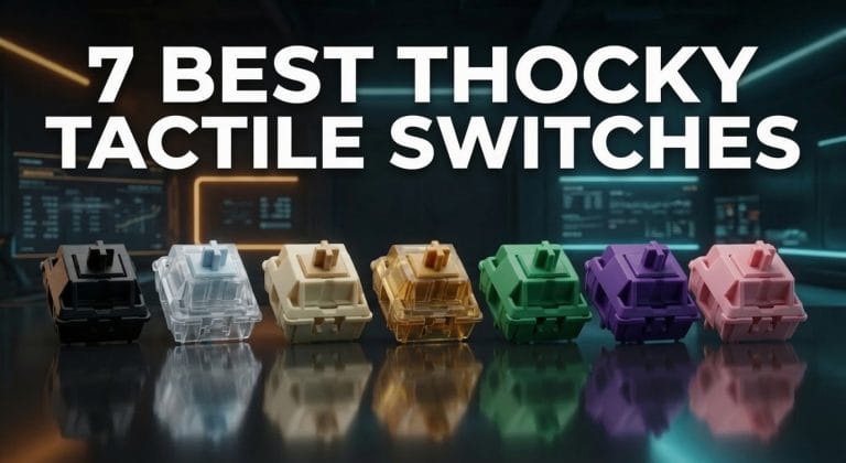 best thocky tactile switch