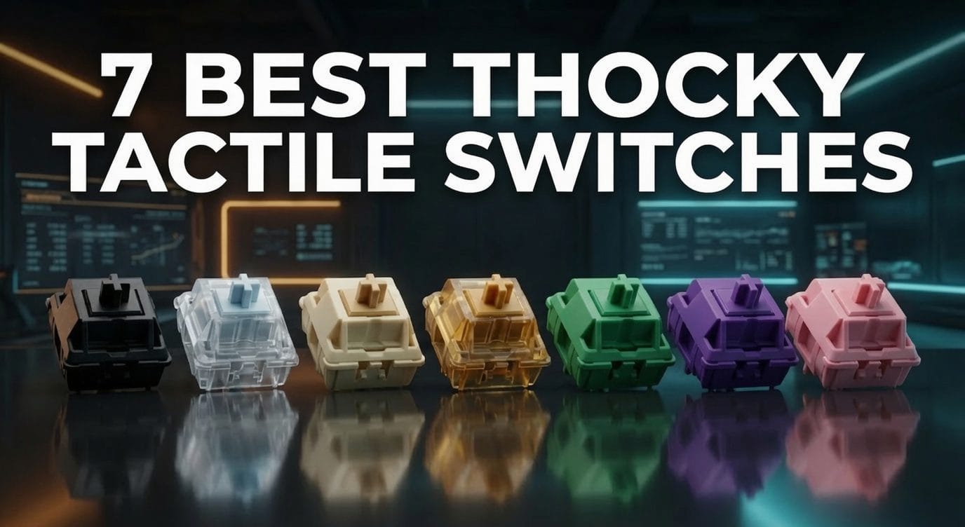 best thocky tactile switch