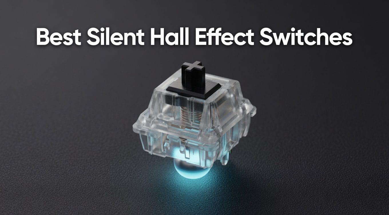 silent hall effect switches